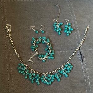 Elegant Turquoise Jewelry Set